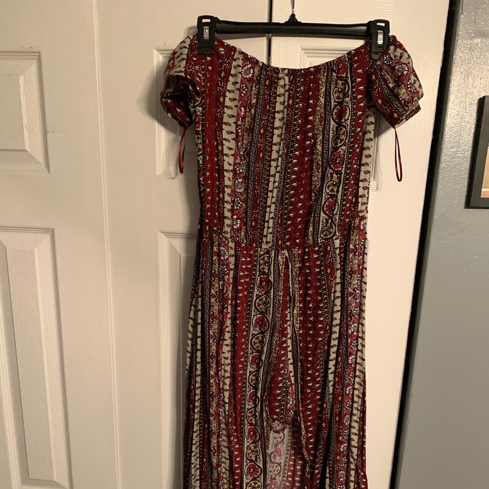 High low romper